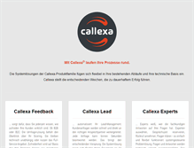 Tablet Screenshot of callexa.com